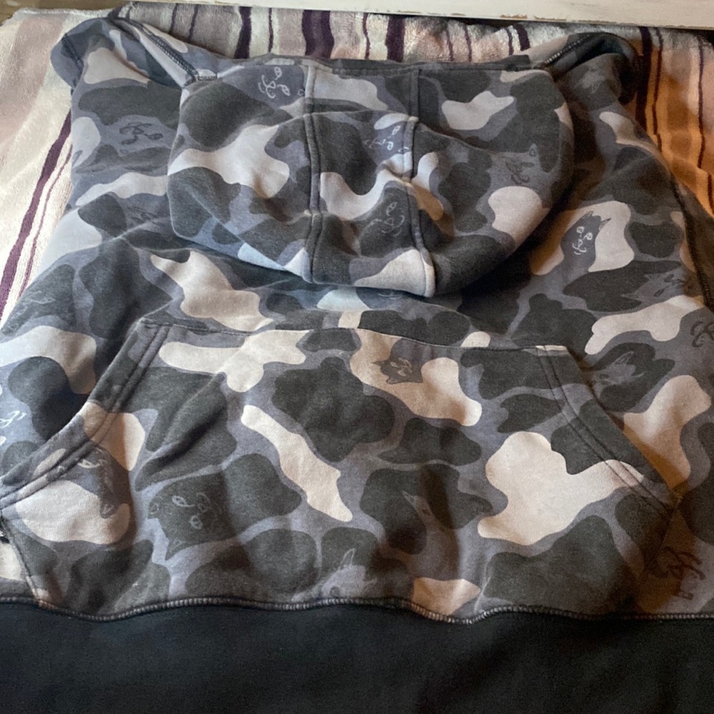 RIPNDIP DEADSTOCK HOODIE BLACK CAMO